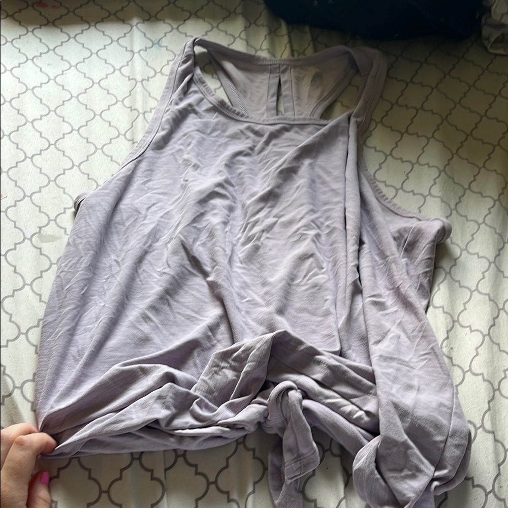 Lavender Sleeveless Women's Top